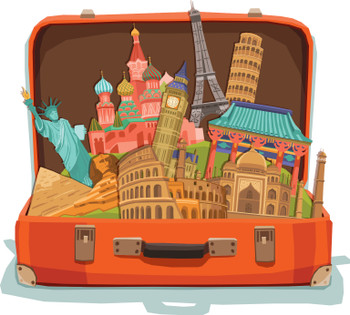 Bon Voyage Life Is An Adventure Suitcase Birthday Card Bon Voyage Life Is An Adventure Suitcase Birthday Card