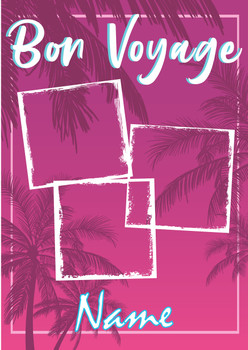 Palm Beach Bon Voyage Birthday Card Palm Beach Bon Voyage Birthday Card
