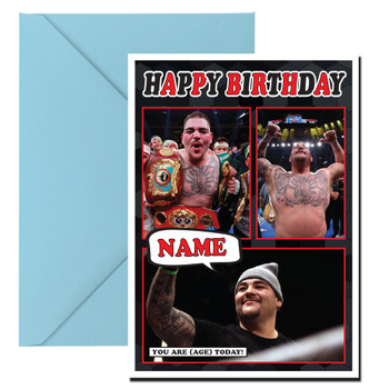 Andy Ruiz Jr. Mc1470 Birthday Card