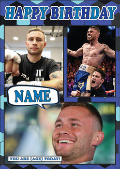 Carl Frampton Mc1484 Birthday Card