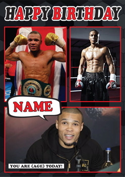 Chris Eubank Jr. Mc1481 Birthday Card