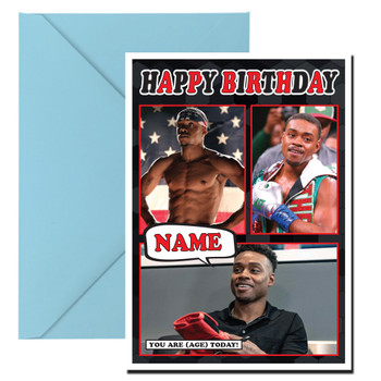 Errol Spence Jr. Mc1471 Birthday Card