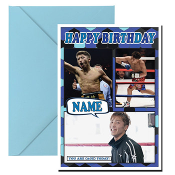 Naoya Inoue Mc1473 Birthday Card