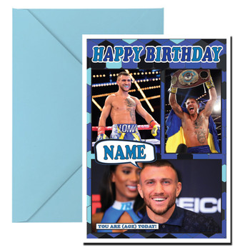 Vasyl Lomachenko Mc1462 Birthday Card