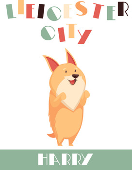 Leichester City Card Birthday Card Leichester City Card Birthday Card