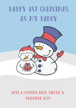 Rm253 Merry Christmas As Daddy Mommy A Birthday Card Rm253 Merry Christmas As Daddy Mommy A Birthday Card