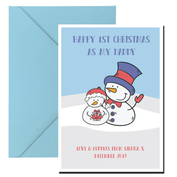Rm253 Merry Christmas As Daddy Mommy A Birthday Card Rm253 Merry Christmas As Daddy Mommy A Birthday Card