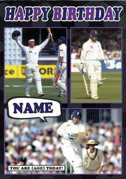 Graham Thorpe Celebrity Fan Birthday Card