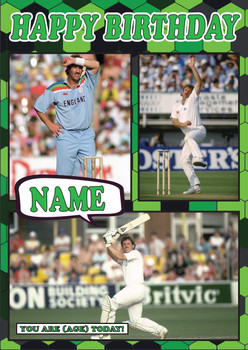 Ian Botham Celebrity Fan Birthday Card Ian Botham Celebrity Fan Birthday Card