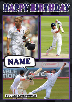 Paul Collingwood Celebrity Fan Birthday Card Paul Collingwood Celebrity Fan Birthday Card