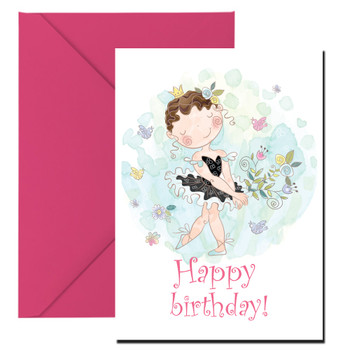 Ballet 1 Birthday Card Ballet 1 Birthday Card