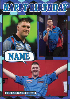 Daryl Gurney Mc1378 Birthday Card