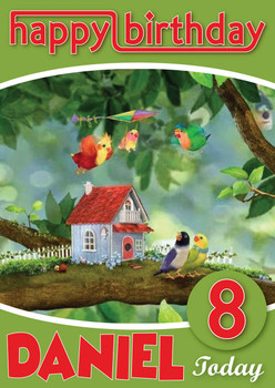3rd & Bird 2 Kidshows Birthday Card