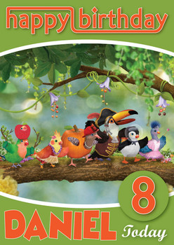 3rd & Bird 3 Kidshows Birthday Card
