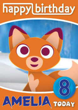 Abadas 1 Kidshows Birthday Card Abadas 1 Kidshows Birthday Card