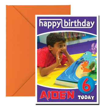 Abadas 6 Kidshows Birthday Card Abadas 6 Kidshows Birthday Card