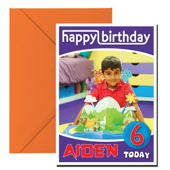 Abadas 7 Kidshows Birthday Card Abadas 7 Kidshows Birthday Card