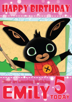 Bing 1 Kidshows Birthday Card