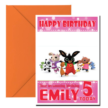 Bing 3 Kidshows Birthday Card Bing 3 Kidshows Birthday Card