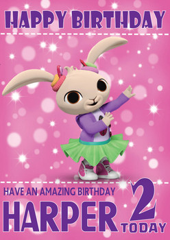Bing 6 Kidshows Birthday Card
