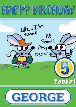 Boj 4 Kidshows Birthday Card Boj 4 Kidshows Birthday Card