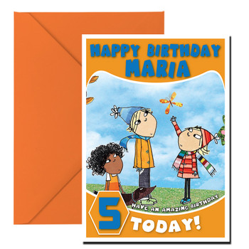 Charlie And Lola 10 Kidshows Birthday Card Charlie And Lola 10 Kidshows Birthday Card
