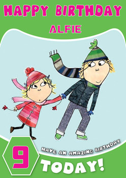 Charlie And Lola 2 Kidshows Birthday Card Charlie And Lola 2 Kidshows Birthday Card