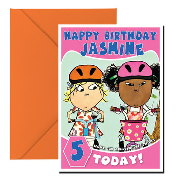 Charlie And Lola 4 Kidshows Birthday Card Charlie And Lola 4 Kidshows Birthday Card