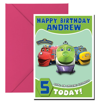 Chuggington 1 Kidshows Birthday Card
