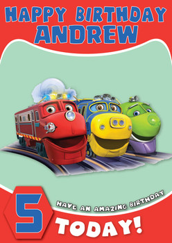 Chuggington 2 Kidshows Birthday Card