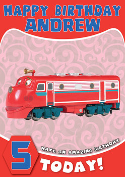 Chuggington 3 Kidshows Birthday Card
