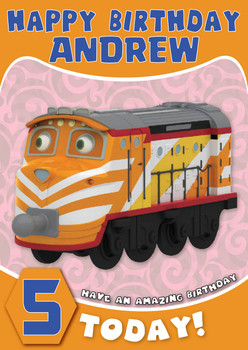 Chuggington 4 Kidshows Birthday Card Chuggington 4 Kidshows Birthday Card