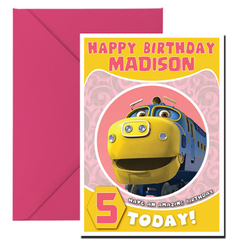 Chuggington 9 Kidshows Birthday Card Chuggington 9 Kidshows Birthday Card