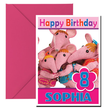 Clangers 1 Kidshows Birthday Card