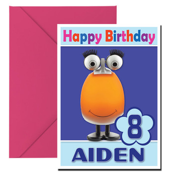 Clangers 6 Kidshows Birthday Card