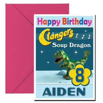 Clangers 8 Kidshows Birthday Card