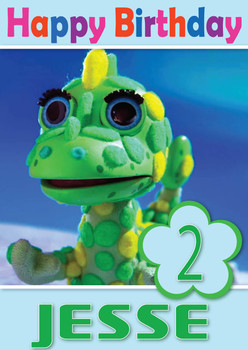 Clangers 9 Kidshows Birthday Card