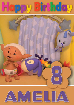 Cloudbabies 13 Kidshows Birthday Card