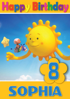 Cloudbabies 3 Kidshows Birthday Card