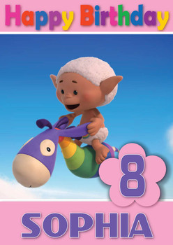 Cloudbabies 5 Kidshows Birthday Card