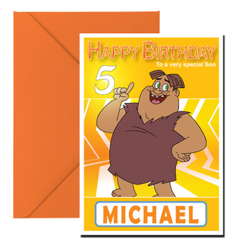 Dawn Of The Croods 3 Kidshows Birthday Card