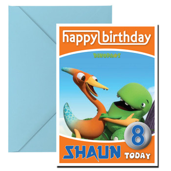Dinopaws 6 Kidshows Birthday Card Dinopaws 6 Kidshows Birthday Card