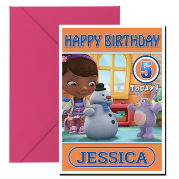 Doc Mcstuffins 10 Kidshows Birthday Card