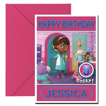 Doc Mcstuffins 9 Kidshows Birthday Card