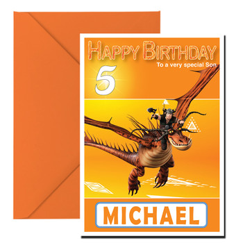 Dragons 3 Kidshows Birthday Card Dragons 3 Kidshows Birthday Card
