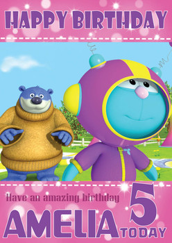 Everything's Rosie 2 Kidshows Birthday Card
