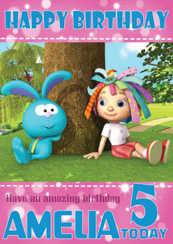 Everything's Rosie 3 Kidshows Birthday Card