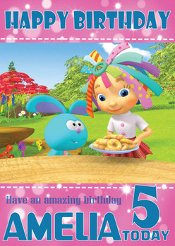 Everything's Rosie 5 Kidshows Birthday Card
