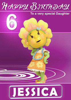Fifi And The Flowertots 5 Kidshows Birthday Card