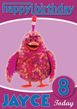 Fimbles 6 Kidshows Birthday Card Fimbles 6 Kidshows Birthday Card